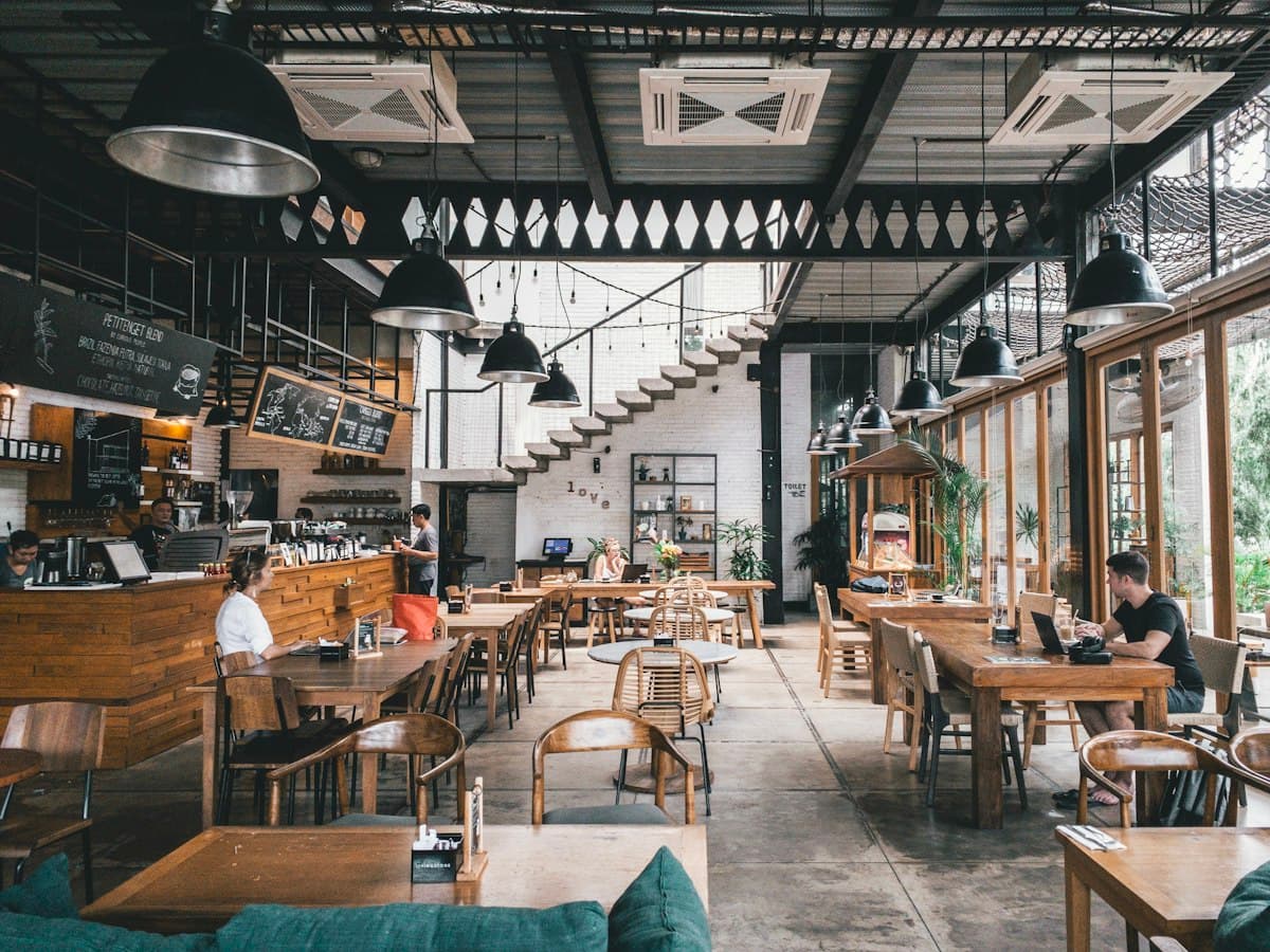 Restaurant dining hall, for restaurant food ordering app development