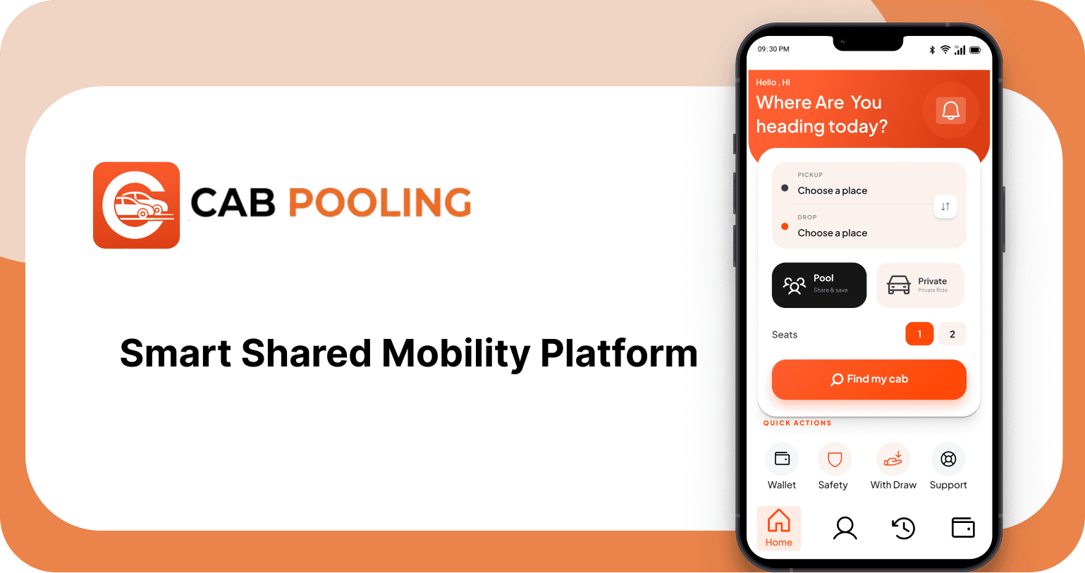 Cab Pooling project