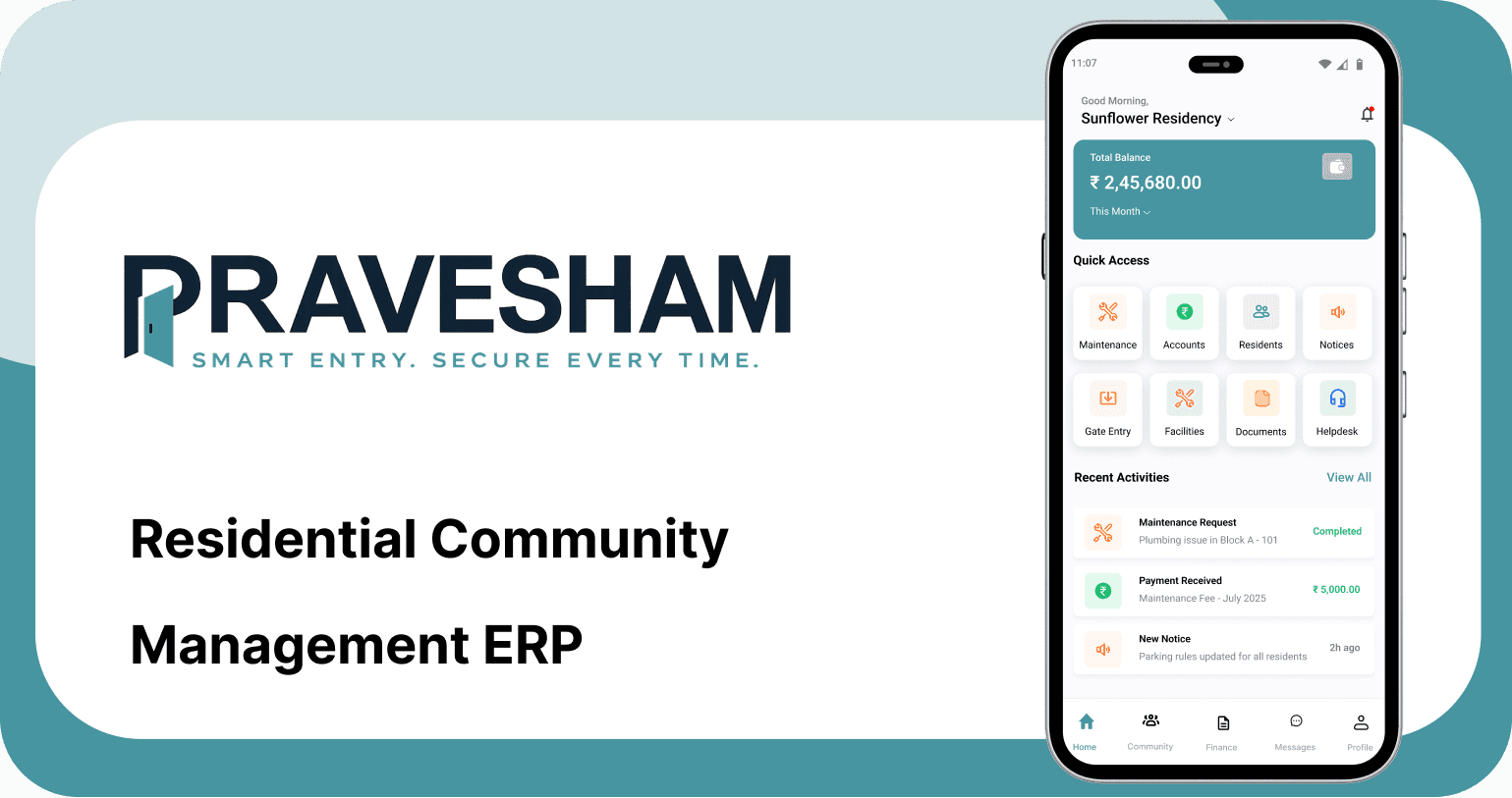 Pravesham project