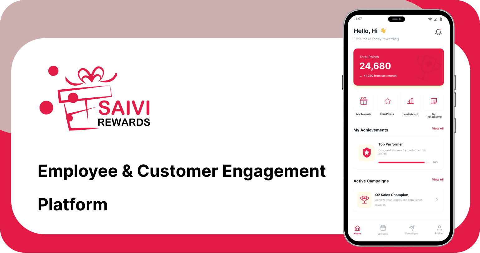 Saivi Rewards project