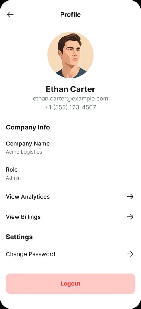 Logistics App Development Services by Ozrit