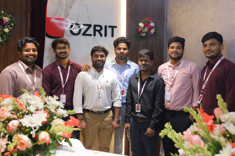 OZRIT office culture in Hyderabad