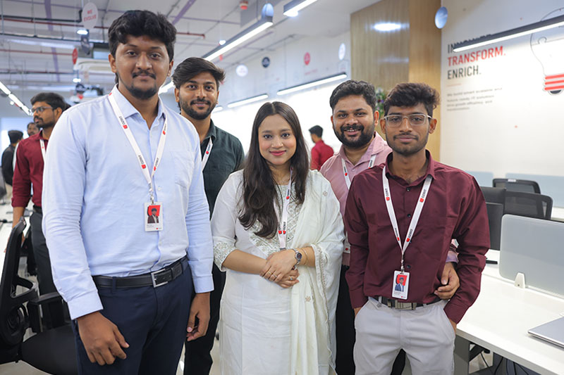 OZRIT team collaborating in Hyderabad
